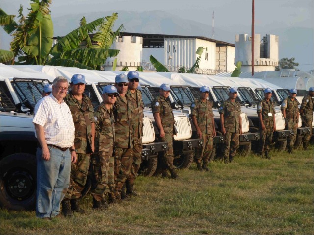 USASAC delivery of J8 Jeeps to Uruguayan Army