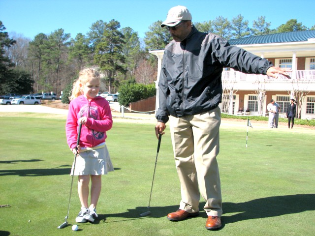 Driving home life lessons with golf
