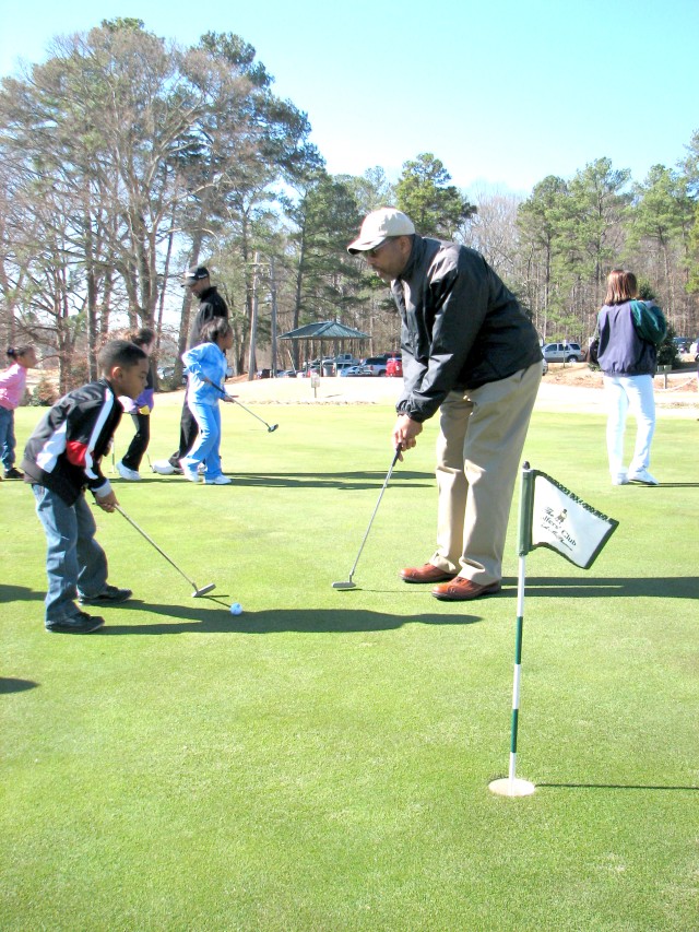 Driving home life lessons with golf
