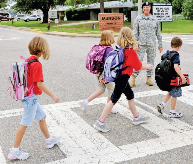 Child supervision a top priority on post