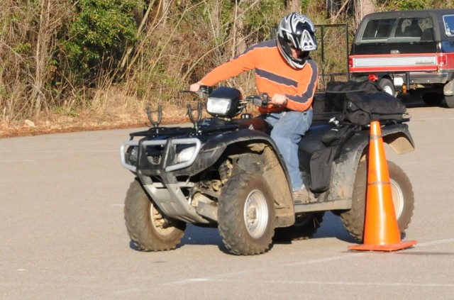 ATV trail ride -- Soldiers mix safety, fun, outdoor recreation