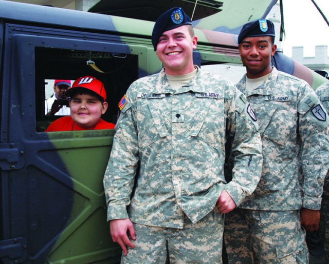 Staying Army strong: Littlest Soldier receives biggest wish 