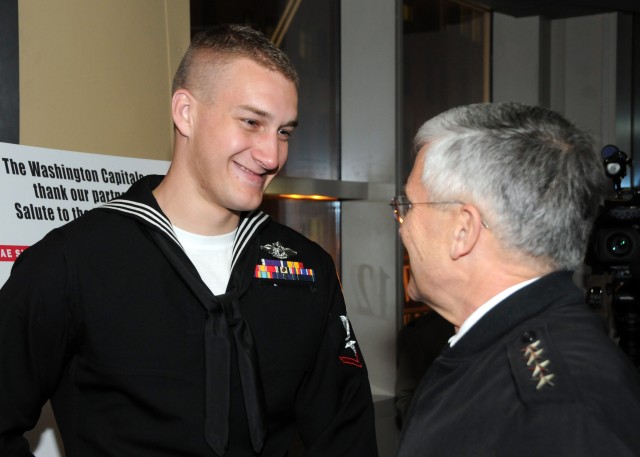 Washington Capitals host Military Appreciation Night