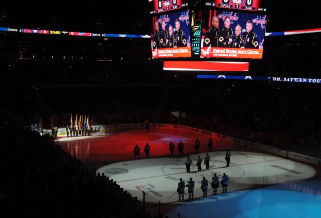 Washington Capitals host Military Appreciation Night