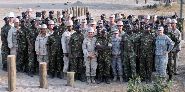 Building crucial civil-military operations capability in Kenya
