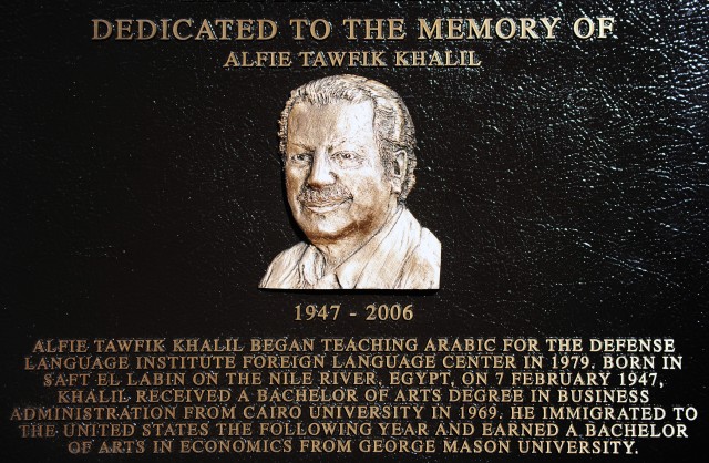 Presidio remembers Alfie Khalil with building dedication
