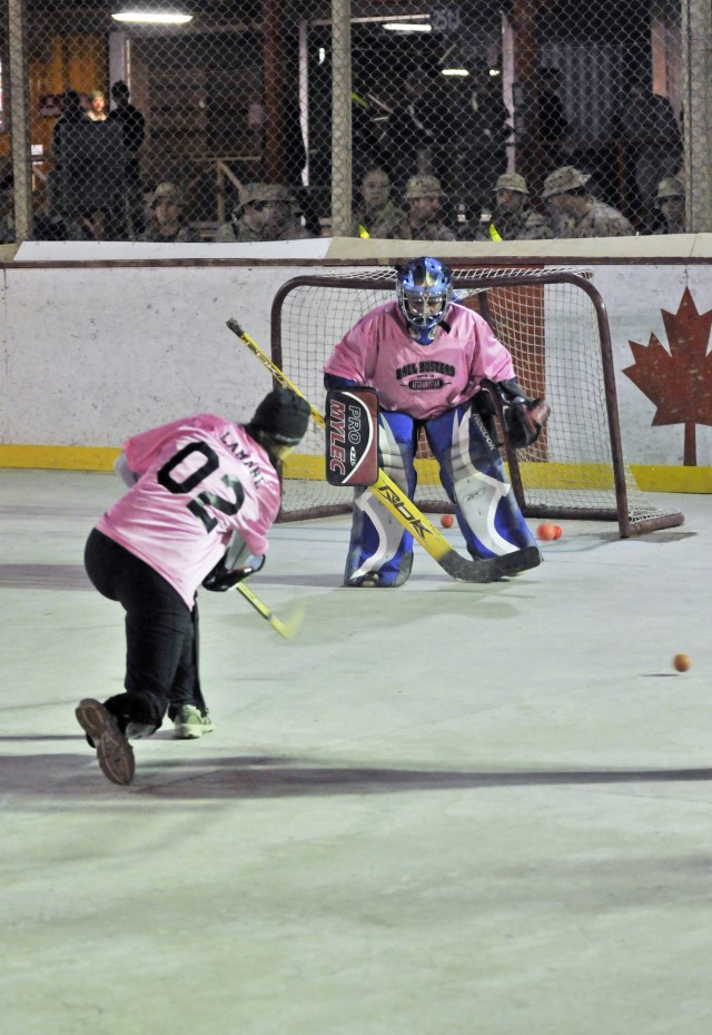 KAF hockey exhibition game