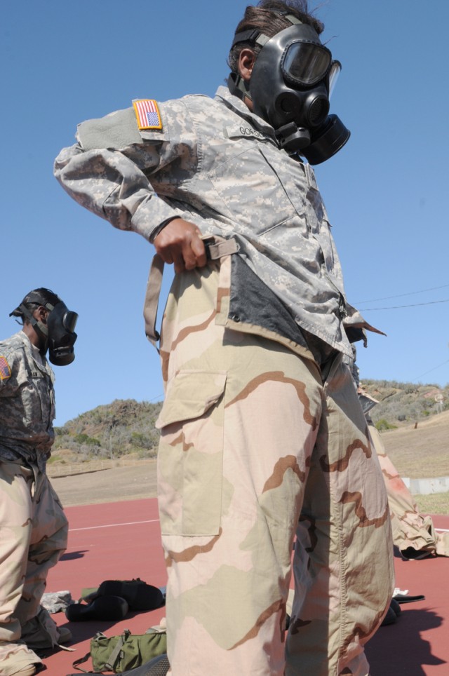 525th Military Police Battalion conduct monthly training