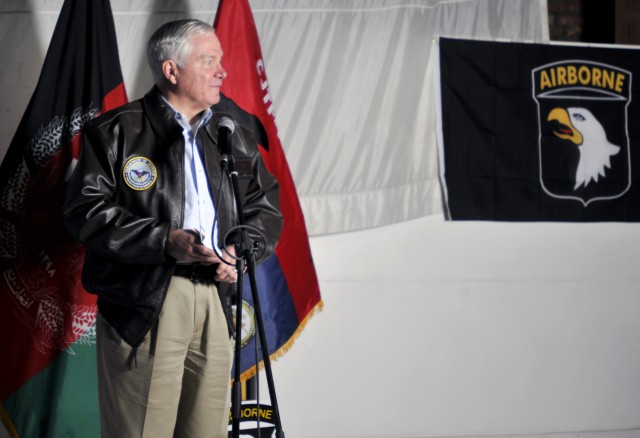 SecDef visits wounded Soldiers at Bagram hospital