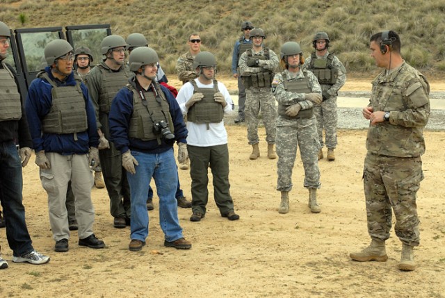 Putting theory in perspective: Rangers stage demonstration for National War College students