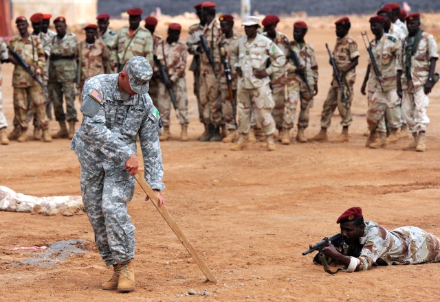 Djiboutian Army rapid response regiment