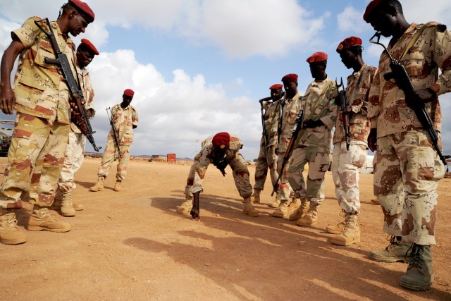 Djiboutian Army rapid response regiment