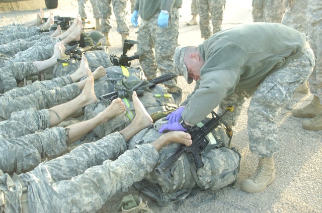 Blackhorse Troopers take plunge into Pre-Ranger course