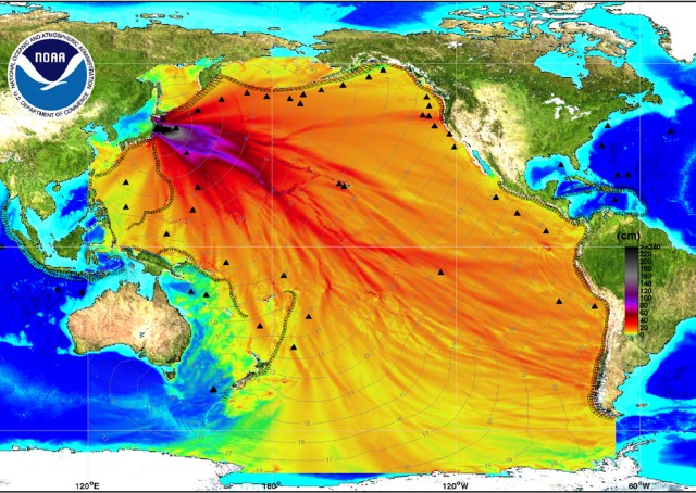 Maximum wave amplitude