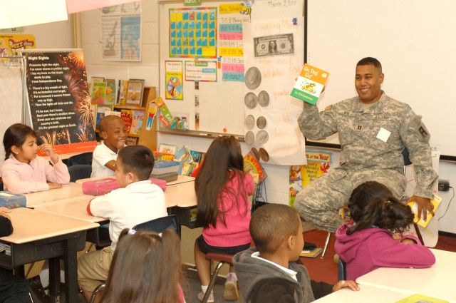 First Army, USAG get involved in area schools