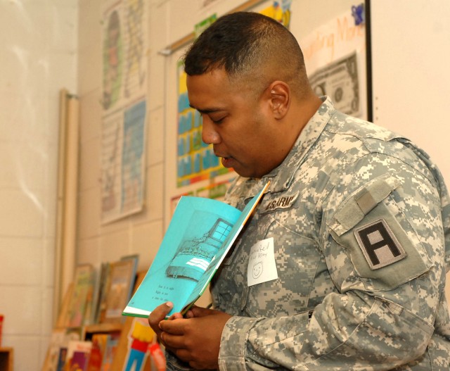 First Army, USAG get involved in area schools