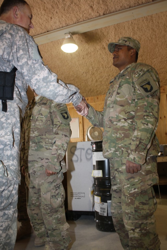 AMCOM commander visits Afghanistan
