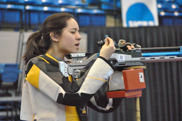 Cadet competes in NCAA Rifle Championships