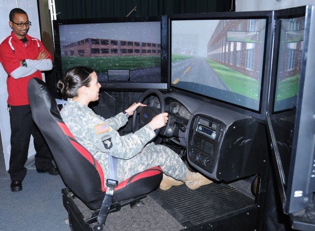 Fort Rucker Soldiers, civilians experience drunk driving with simulation