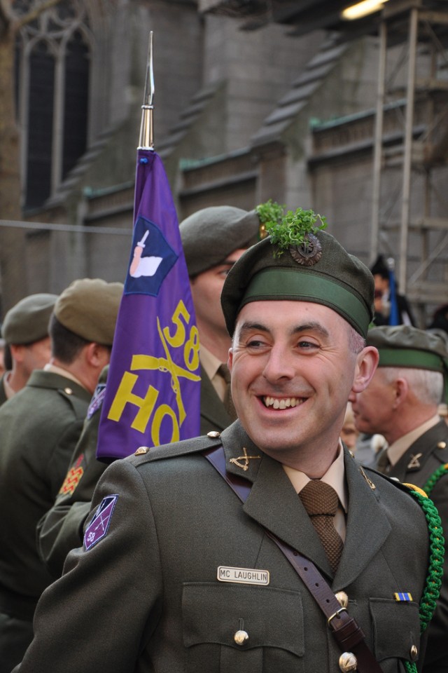 NYC Celebration Welcomes Irish Reserve Forces
