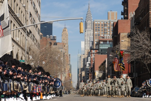 &#039;Fighting 69th&#039; Celebrate St. Patrick&#039;s Day in Style