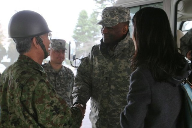 U.S. Army Japan heads to Sendai