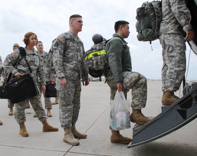 10th SG Soldiers ready to support relief operations
