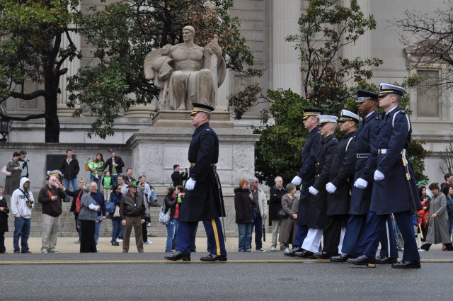 Old Guard in DCAca,!a,,cs St. Patrick&#039;s Day Parade
