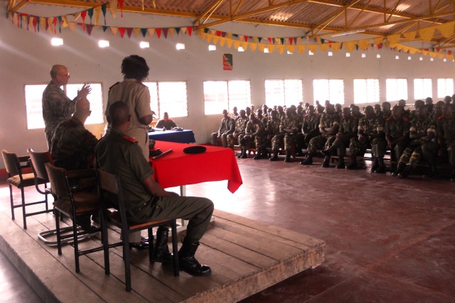 Chaplains support Burundi peacekeepers