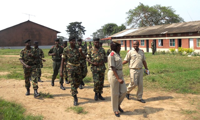 Chaplains support Burundi peacekeepers