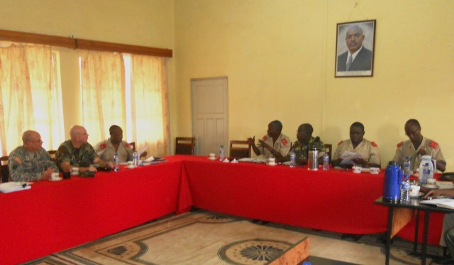 Chaplains support Burundi peacekeepers