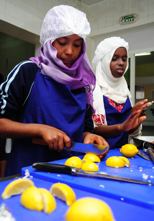 Culinary exchange in Arta, Djibouti