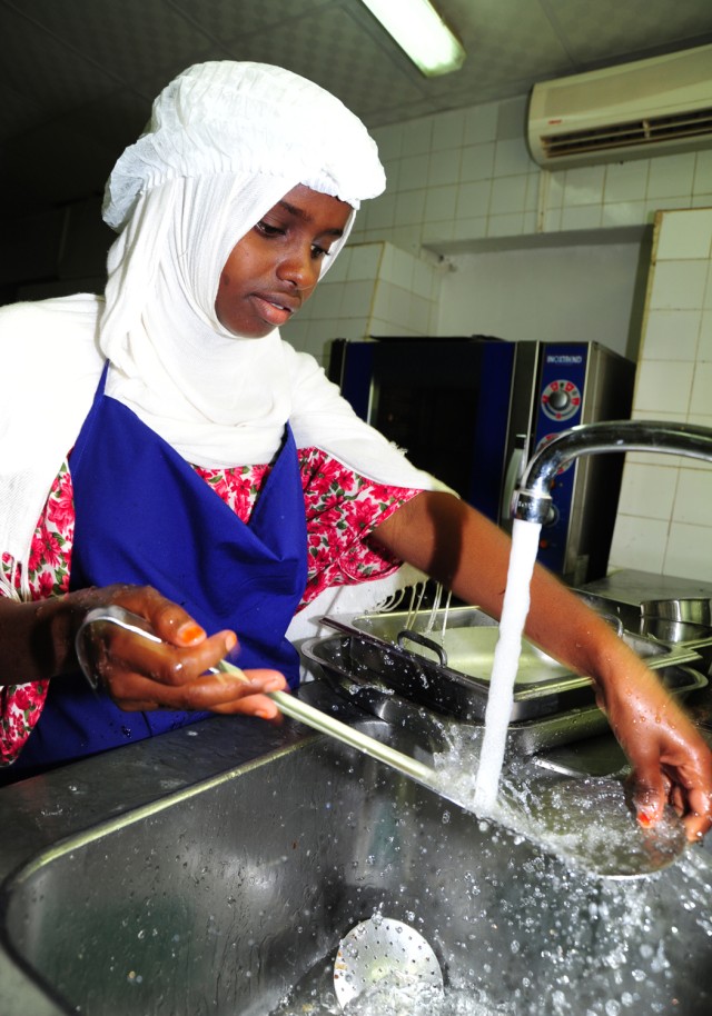 Culinary exchange in Arta, Djibouti