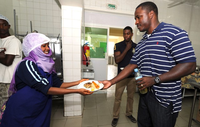 Culinary exchange in Arta, Djibouti