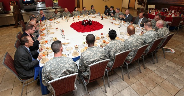 Congressmand Forbes visit