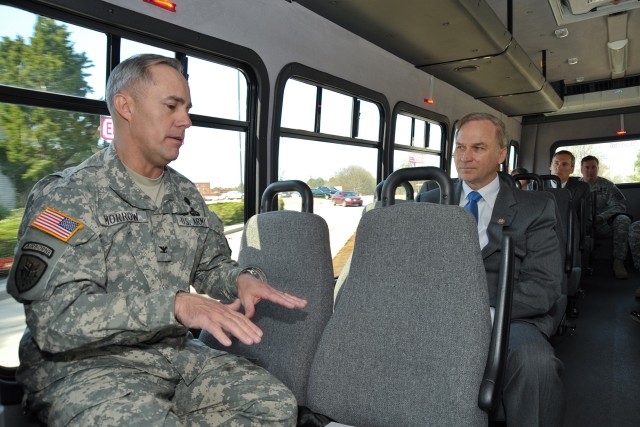 Congressman Forbes visit