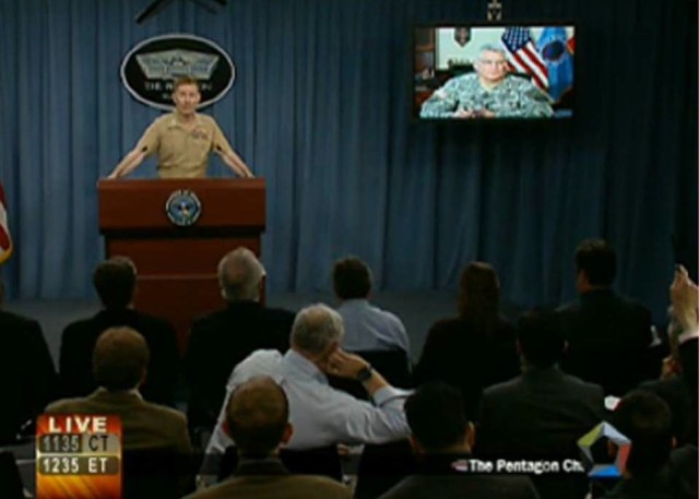 Gen. Ham briefs press on operation to protect Libyan civilians