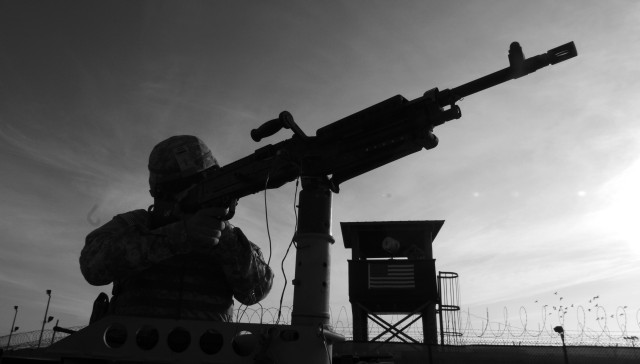 Puerto Rico Guard watches JTF Guantanamo