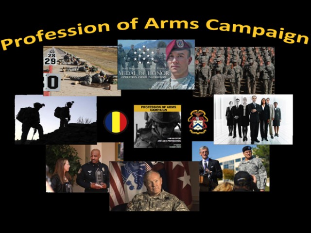 Profession of Arms Campaign graphic