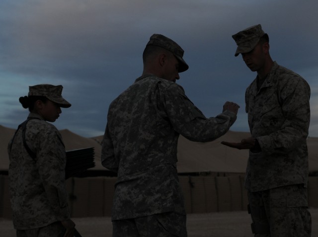 Marines, Army combine efforts at FARP