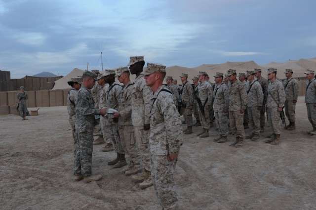 Marines, Army combine efforts at FARP