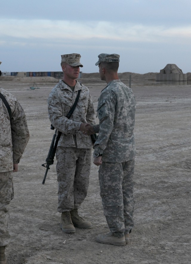 Marines, Army combine efforts at FARP