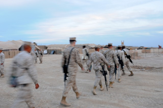 Marines, Army combine efforts at FARP