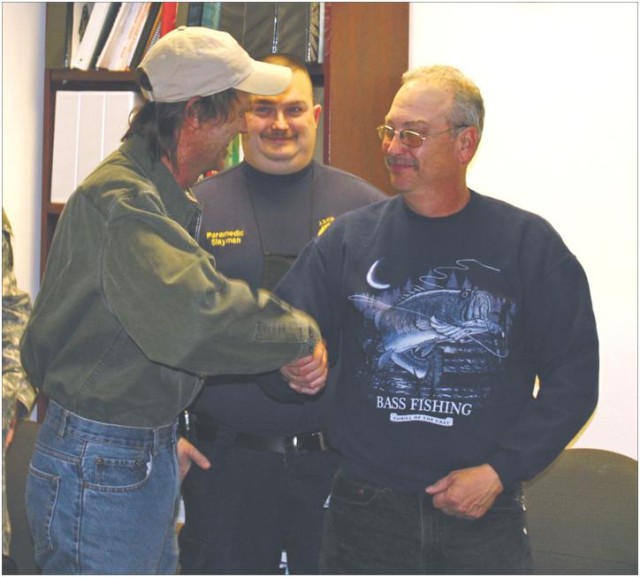 Contractor saves a life