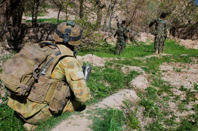 Afghans lead Aussies on 14-hour patrol through Taliban hotspot