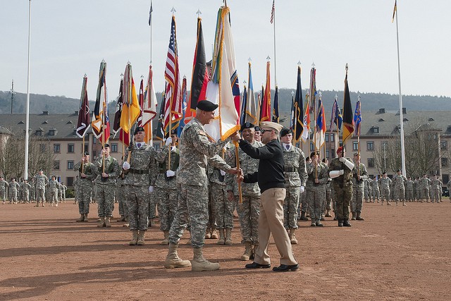 Lt. Gen. Hertling formally assumes command of USAREUR