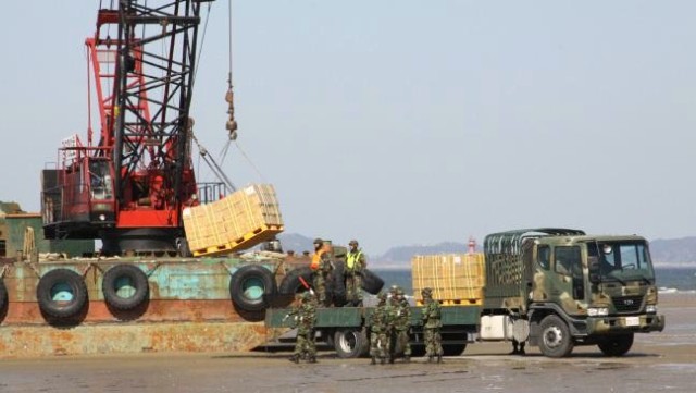 APS-4 equipment used in U.S.-Korea joint exercise