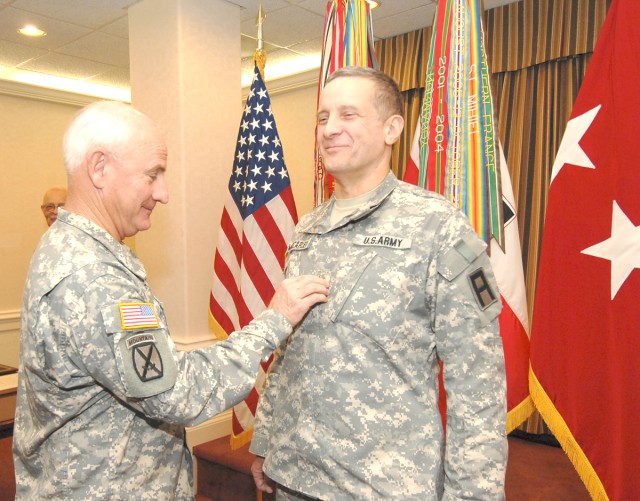 General awarded second star