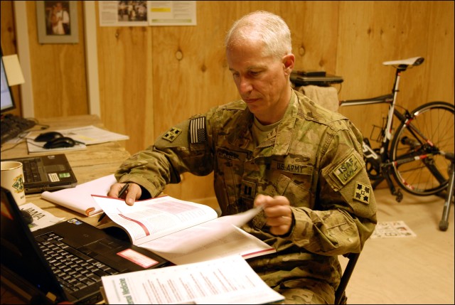 Douglas Powell at work