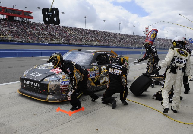 Army Chevy Pit Stop